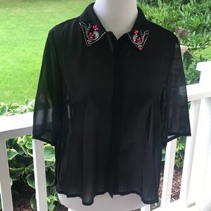 Beautiful chiffon blouse- French connection